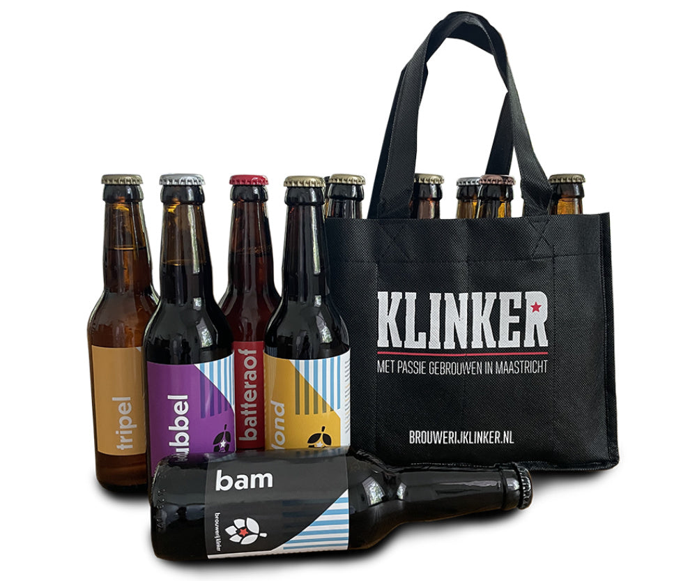 Klinker Bier Tas (8 bieren) - Brouwerij Klinker