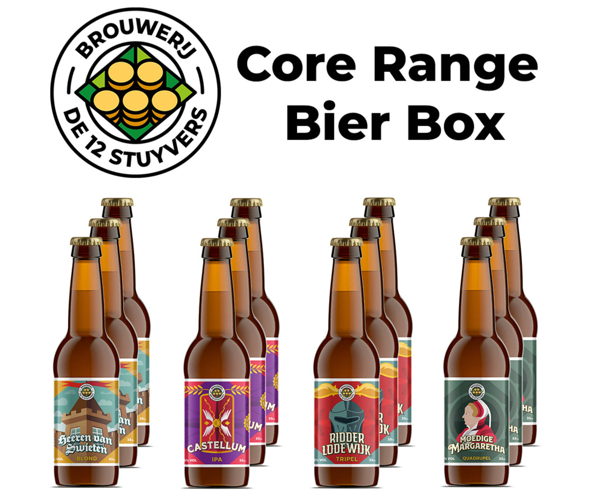 Core Range Bier Box (12 flessen) - Brouwerij De 12 Stuyvers