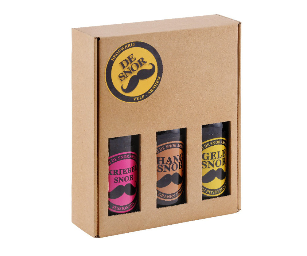 bier cadeau 3 pack brouwerij de snor