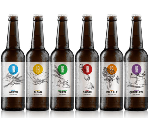 Berging Proef Box B-serie (6, 12 of 24 bieren) - Berging Brouwerij