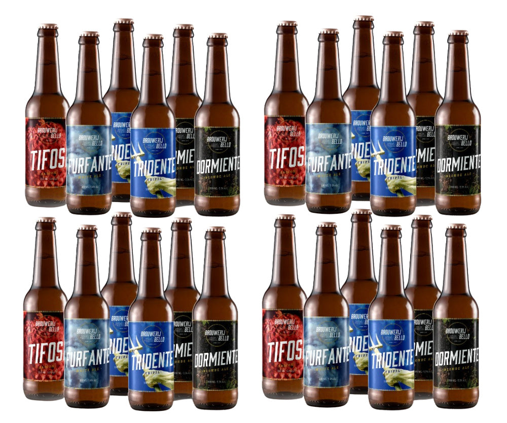 Bello Mixpakket 24 bieren - Brouwerij Bello