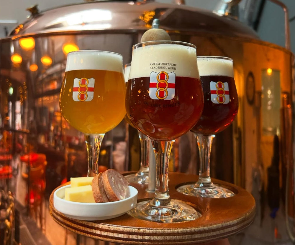 Rondleiding + Bierproeverij 3 bieren (prijs p.p.) - Stadsbrouwerij De Drie Ringen