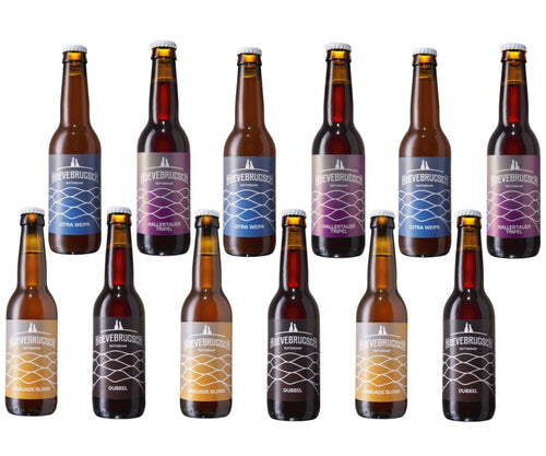 Mixdoos 12 flessen - De Hoevebrugsche Bierbrouwerij
