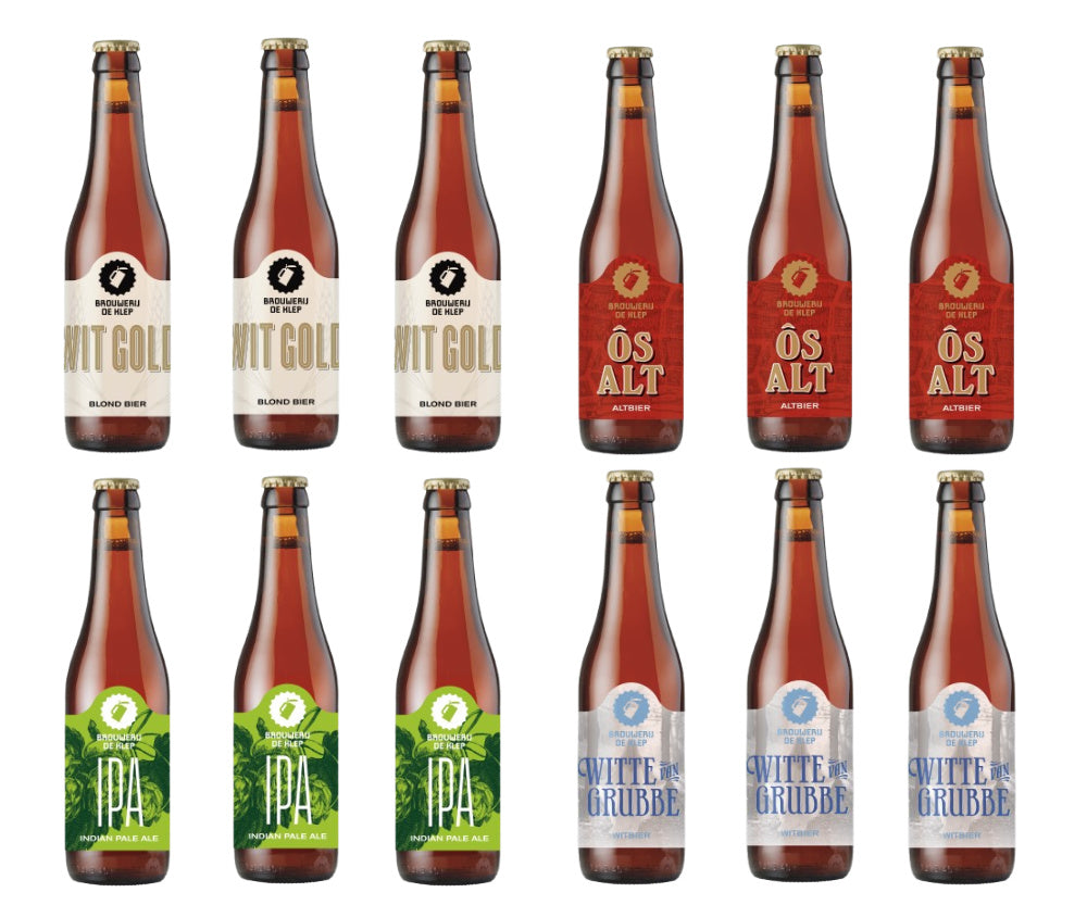 Mix Pakket 12 Bieren  - Brouwerij De Klep