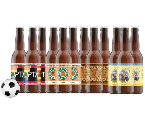bierpakket mix bier en ballen