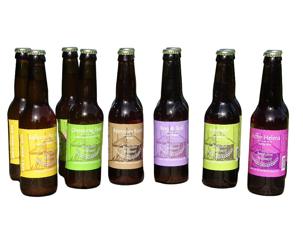 Proef de Zomer pakket (12 bieren) - Berghoeve Brouwerij