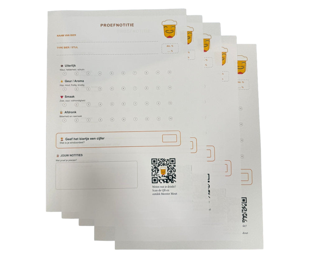 Proeverij Formulieren voor Bierproeverij