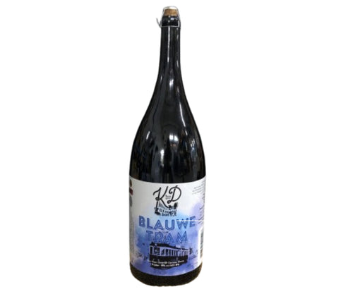 blauwe tram tripel 6 liter xxl bierfles