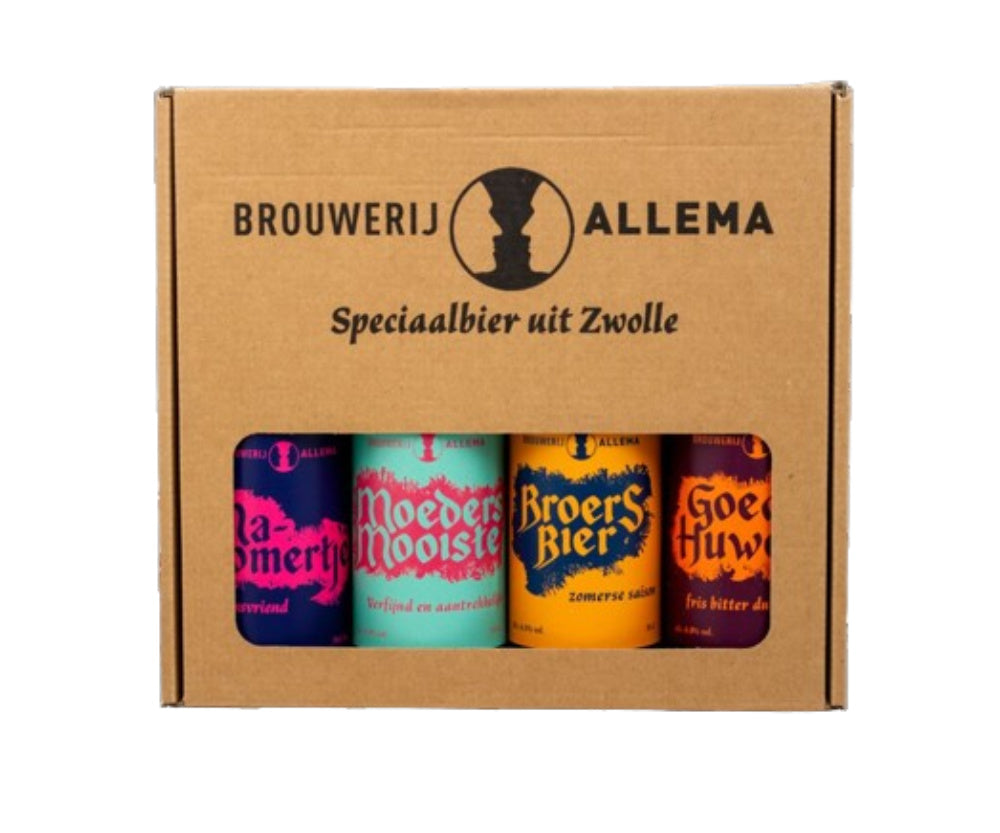 Bierpakket 4 flessen - Brouwerij Allema