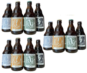 Bierpakket 12 flessen - Brouwerij Ganzenliefde