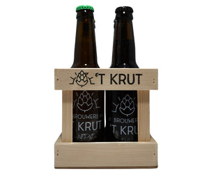 Bierkrat 4 bieren - Brouwerij 't Krut