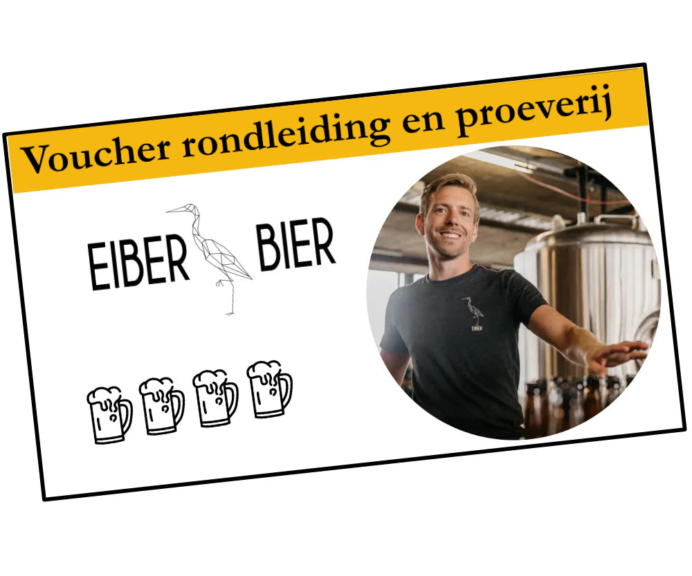 Rondleiding + Bierproeverij (prijs p.p.) - Eiber Bier