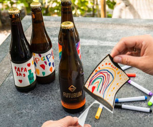etiket vaderdag bierpakket