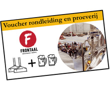 Afbeelding in Gallery-weergave laden, Rondleiding + Bierproeverij 2 bieren (prijs p.p.) - Frontaal Brewing Company