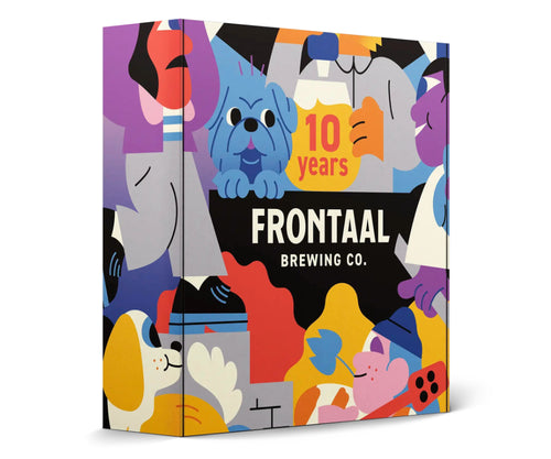 anniversary box 10 jaar frontaal