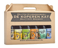 cadeaudoos koperen kat
