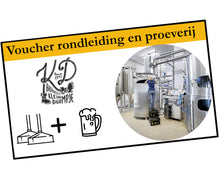 Afbeelding in Gallery-weergave laden, Rondleiding + Bierproeverij (prijs p.p.) - Brouwerij Klein Duimpje