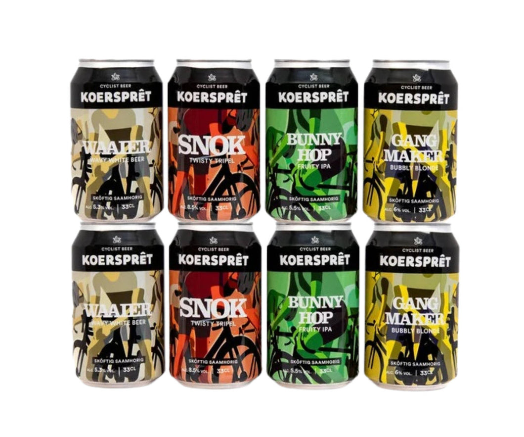 bierpakket koerspret 8 pack