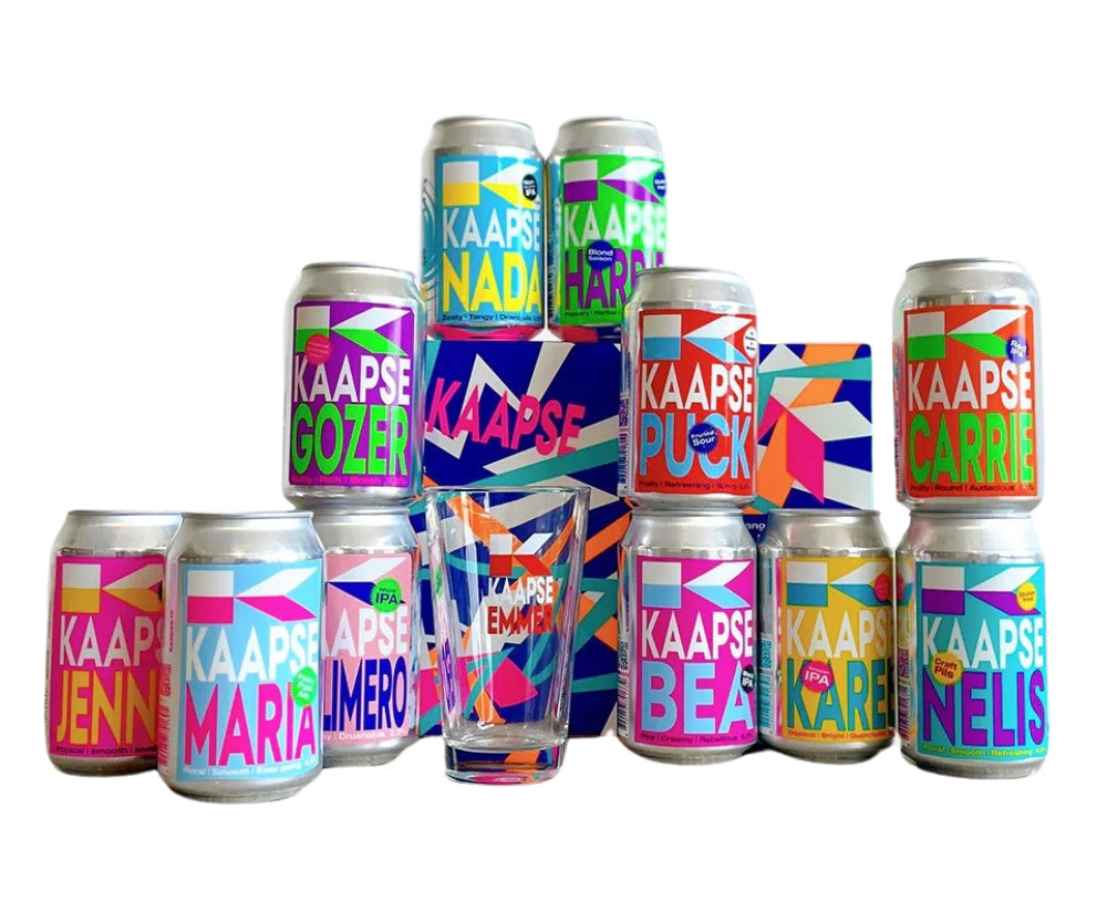 Nice To Meet Ya! Box (11 bieren + glas) - Kaapse Brouwers