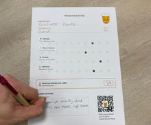Afbeelding in Gallery-weergave laden, Proeverij Formulieren voor Bierproeverij