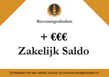 Afbeelding in Gallery-weergave laden, Saldo opwaarderen Zakelijk account