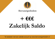 saldo zakelijk opwaarderen