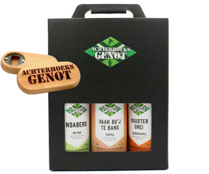 Geschenkverpakking 3 flessen - Achterhoeks Genot
