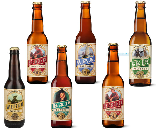 Geschenkverpakking 5 flessen - Brouwerij Volendam
