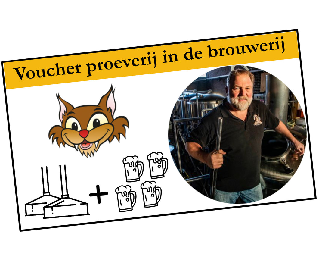 Bierproeverij voucher 4 bieren p.p. - De Koperen Kat