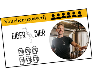 Bierproeverij voucher p.p. - Eiber Bier