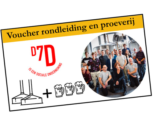 Rondleiding + bierproeverij voucher p.p. - De 7 Deugden