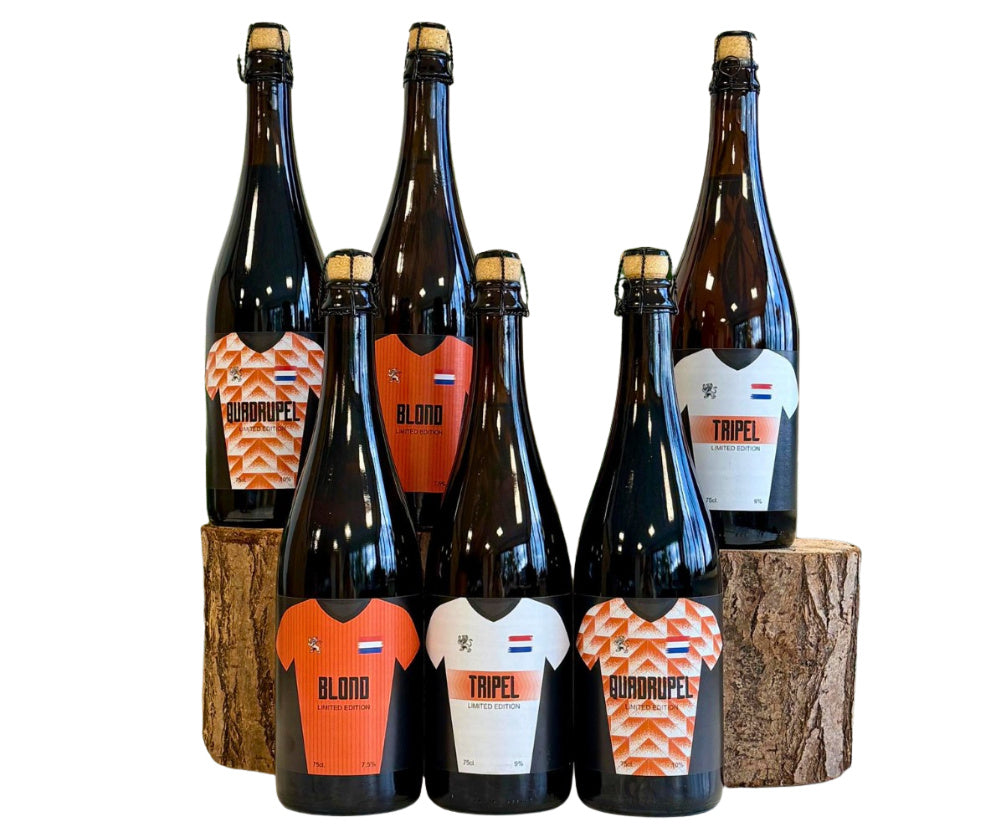 WK Bierpakket 6 Grote Flessen - Brouwerij De Toekomst
