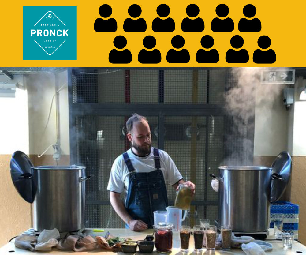 Workshop Bierbrouwen (prijs p.p.) - Brouwerij Pronck