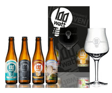 Afbeelding in Gallery-weergave laden, Fourpack + Glas - 100 Watt Brewery