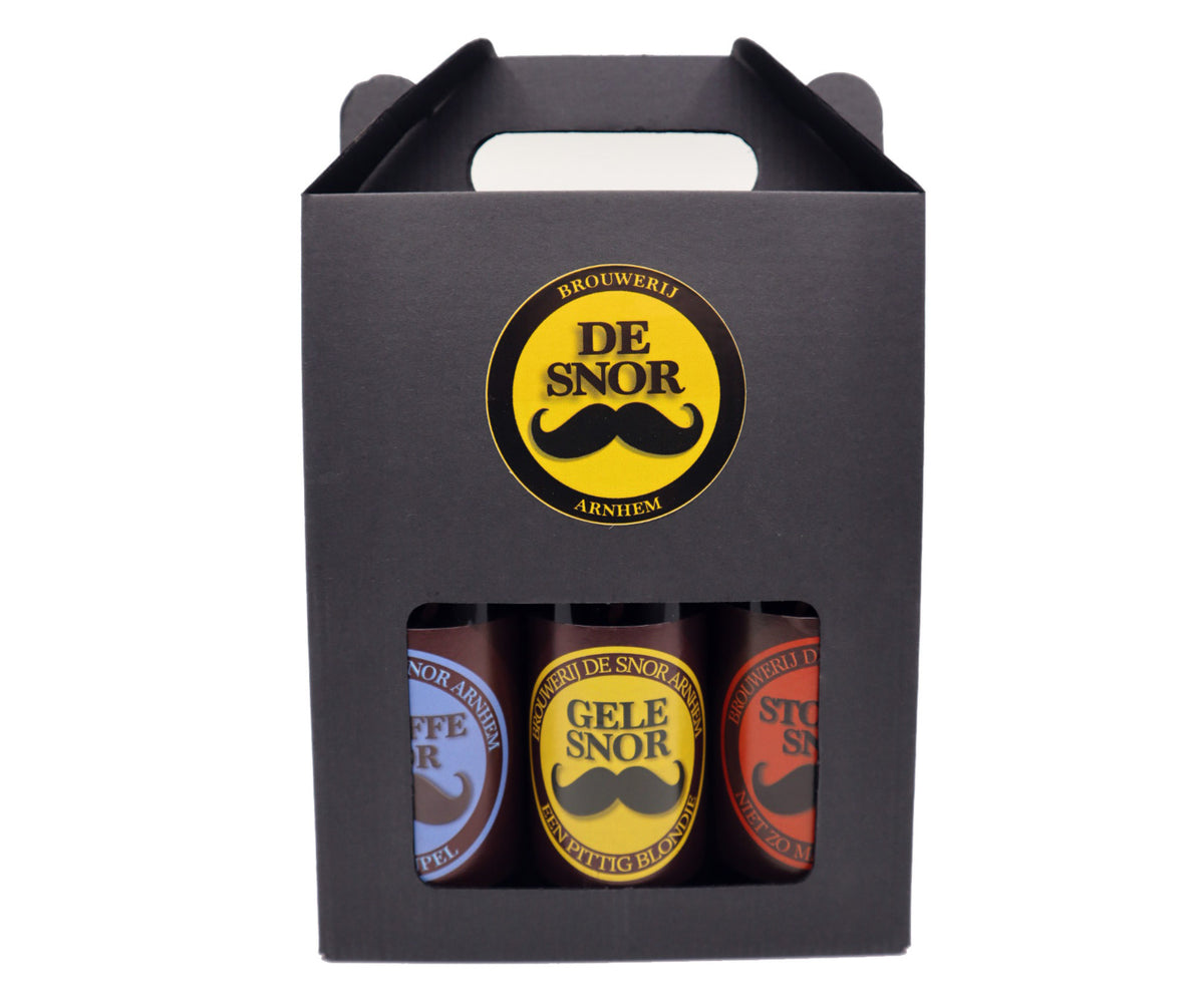 Cadeaubox 3 snorren - Brouwerij De Snor