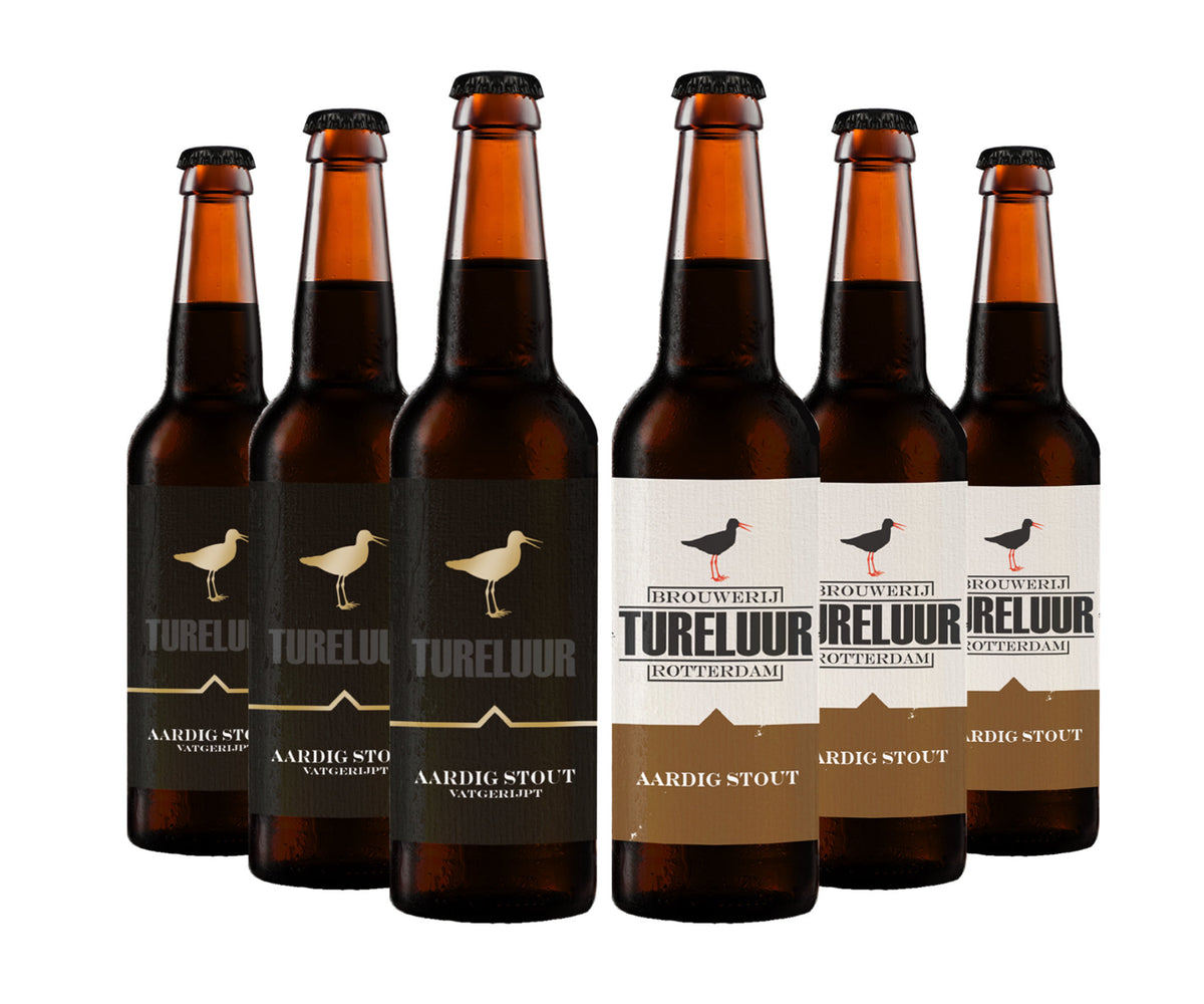 Aardig Stout en Vatgerijpt | 6-pack - Brouwerij Tureluur