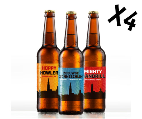 baardaap brewing bierpakket proeverij hoppy howler zeeuwse zonneschijn mighty mandrill