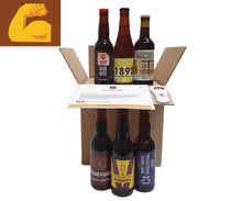 Afbeelding in Gallery-weergave laden, krachtige bieren speciaalbier pakket tripel quadrupel stout donker bier lokaal