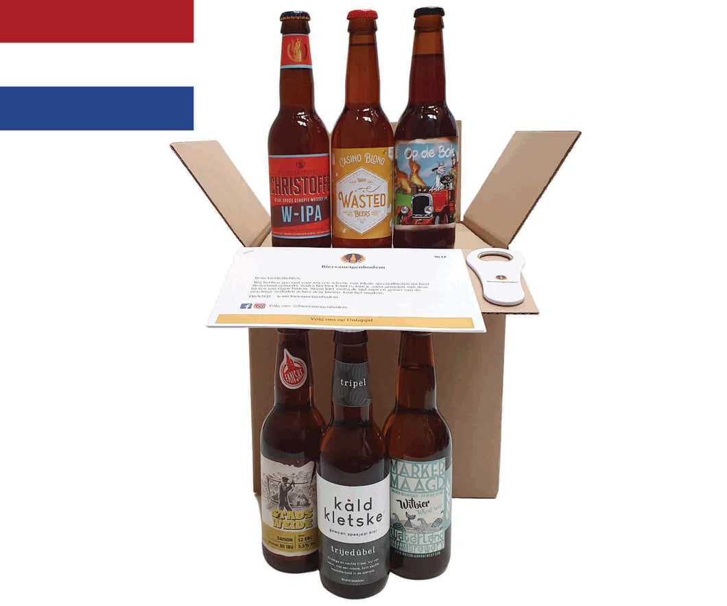 bierpakket 6 streekbieren nederland lokaal speciaalbier biervaneigenbodem