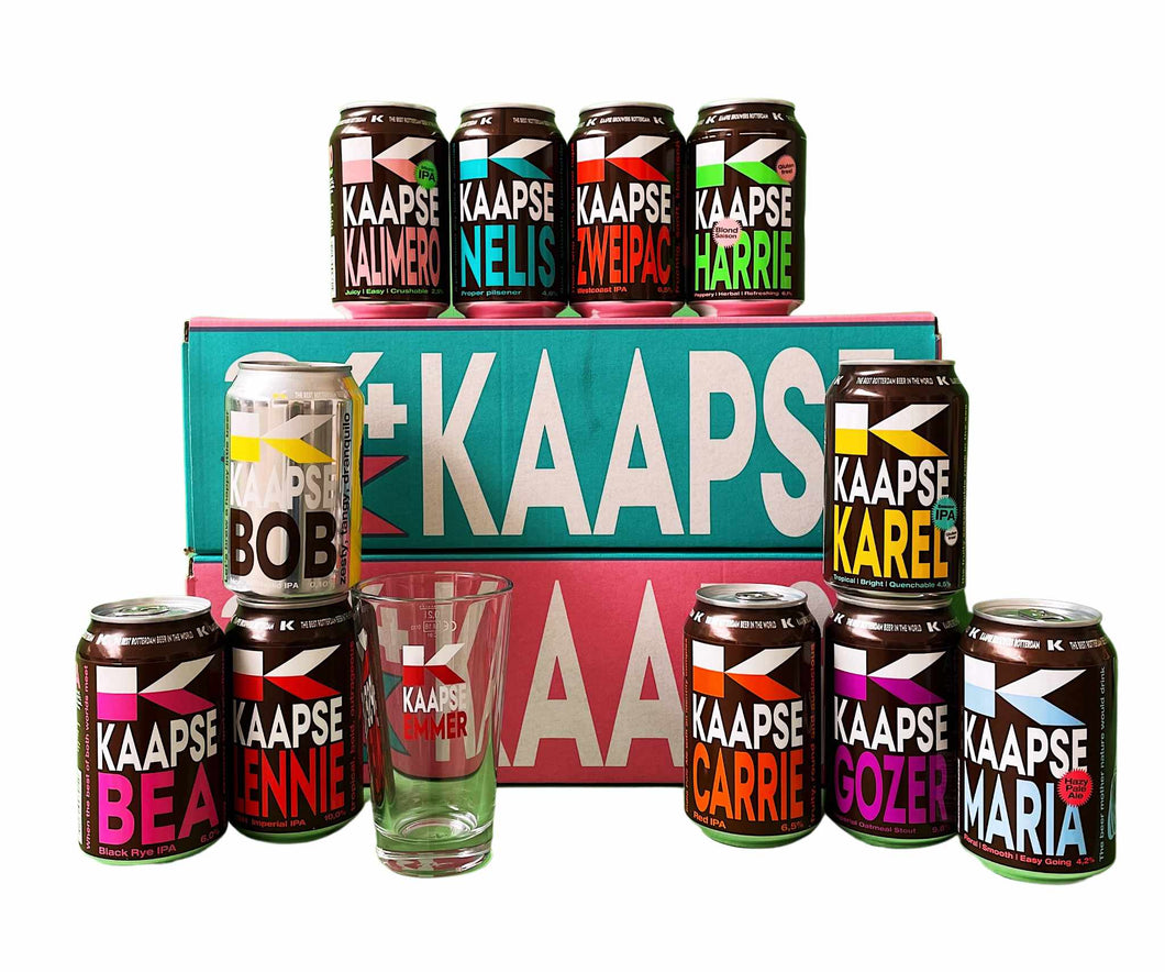 Nice To Meet Ya! Box (11 bieren + glas) - Kaapse Brouwers