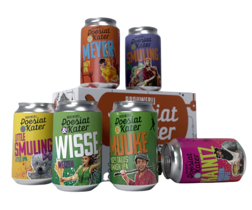 Poesiat & Kater core range (6 bieren) - Brouwerij Poesiat & Kater