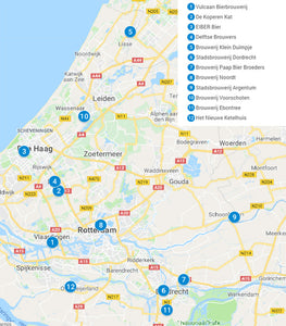 Cadeaupakket 12 streekbieren Zuid-Holland