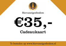 Afbeelding in Gallery-weergave laden, Cadeaubon Biervaneigenbodem (€15 tot €150)