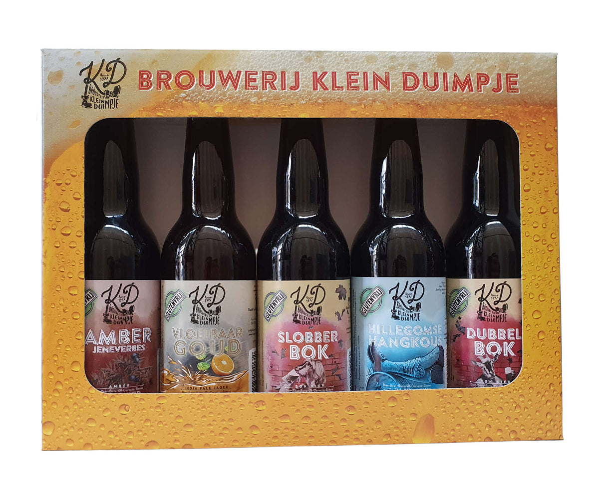 Glutenvrij bierpakket - brouwerij Klein Duimpje