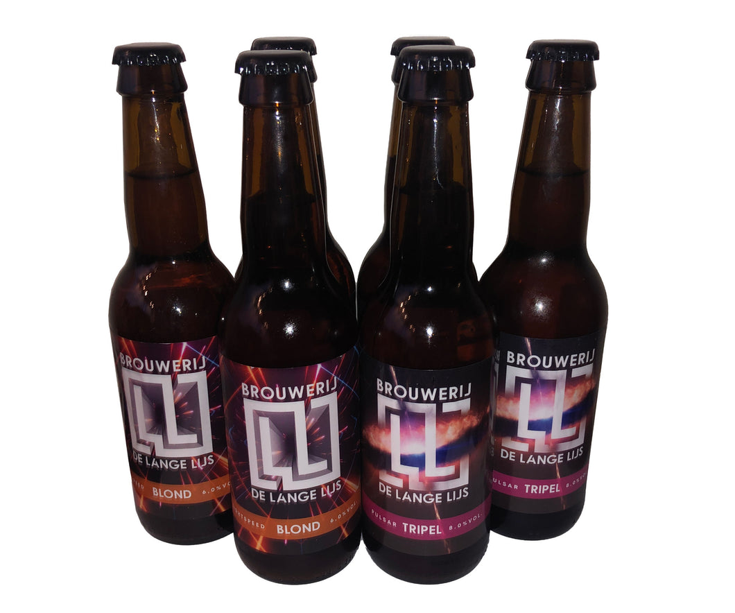 Lange Lijs bierpakket 6 flesjes - Brouwerij De Lange Lijs